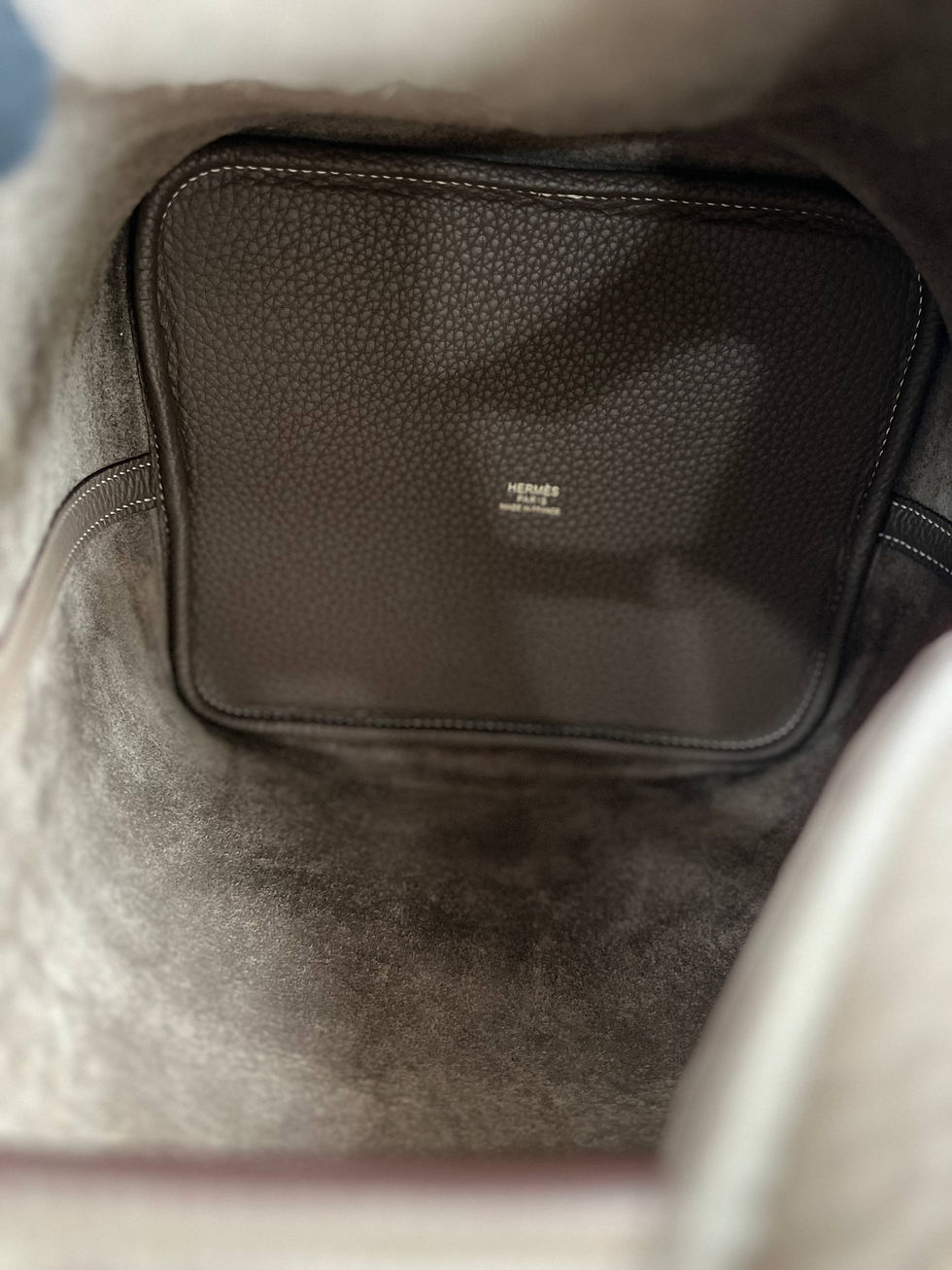 Thumbnail: Picotin Lock 18 Bag in Etoupe Leather