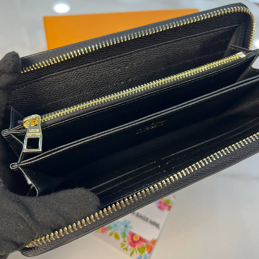 Thumbnail: Long Wallet Zippy Bicolor