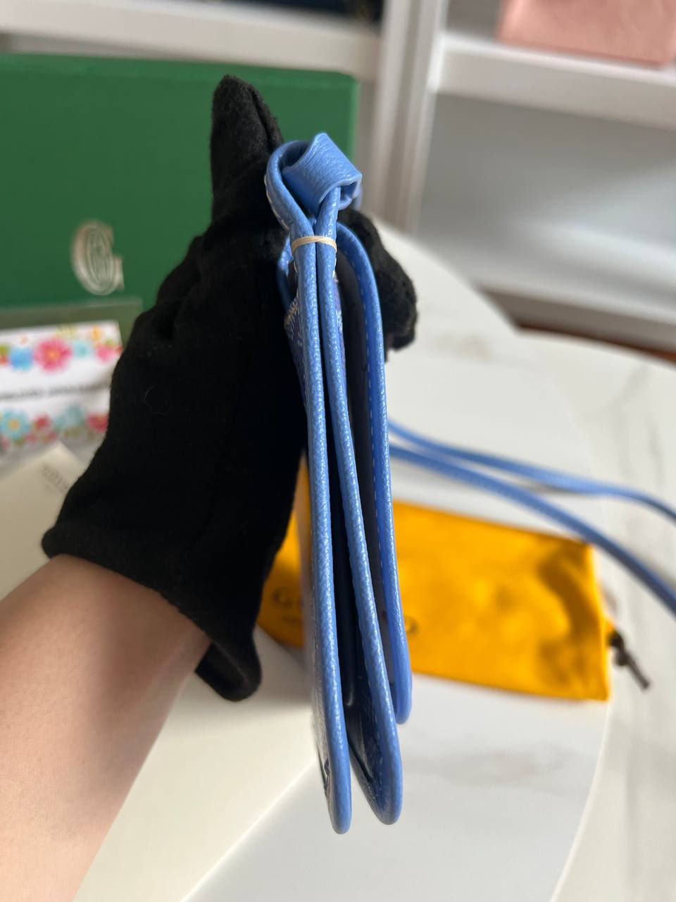 Thumbnail: Plumet Pouch Sling Bag Sky Blue