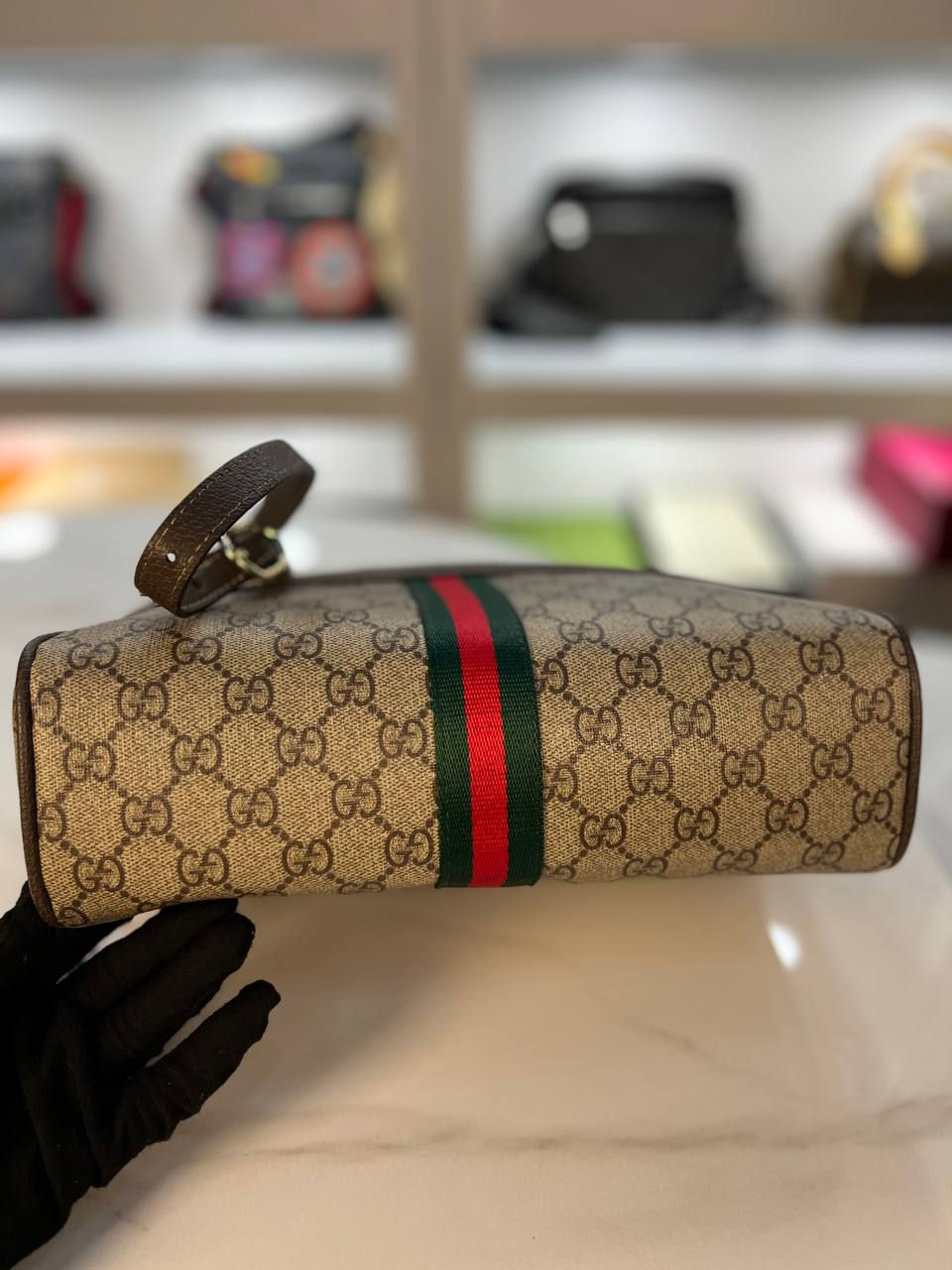 Thumbnail: Supreme Monogram Web Sling Bag