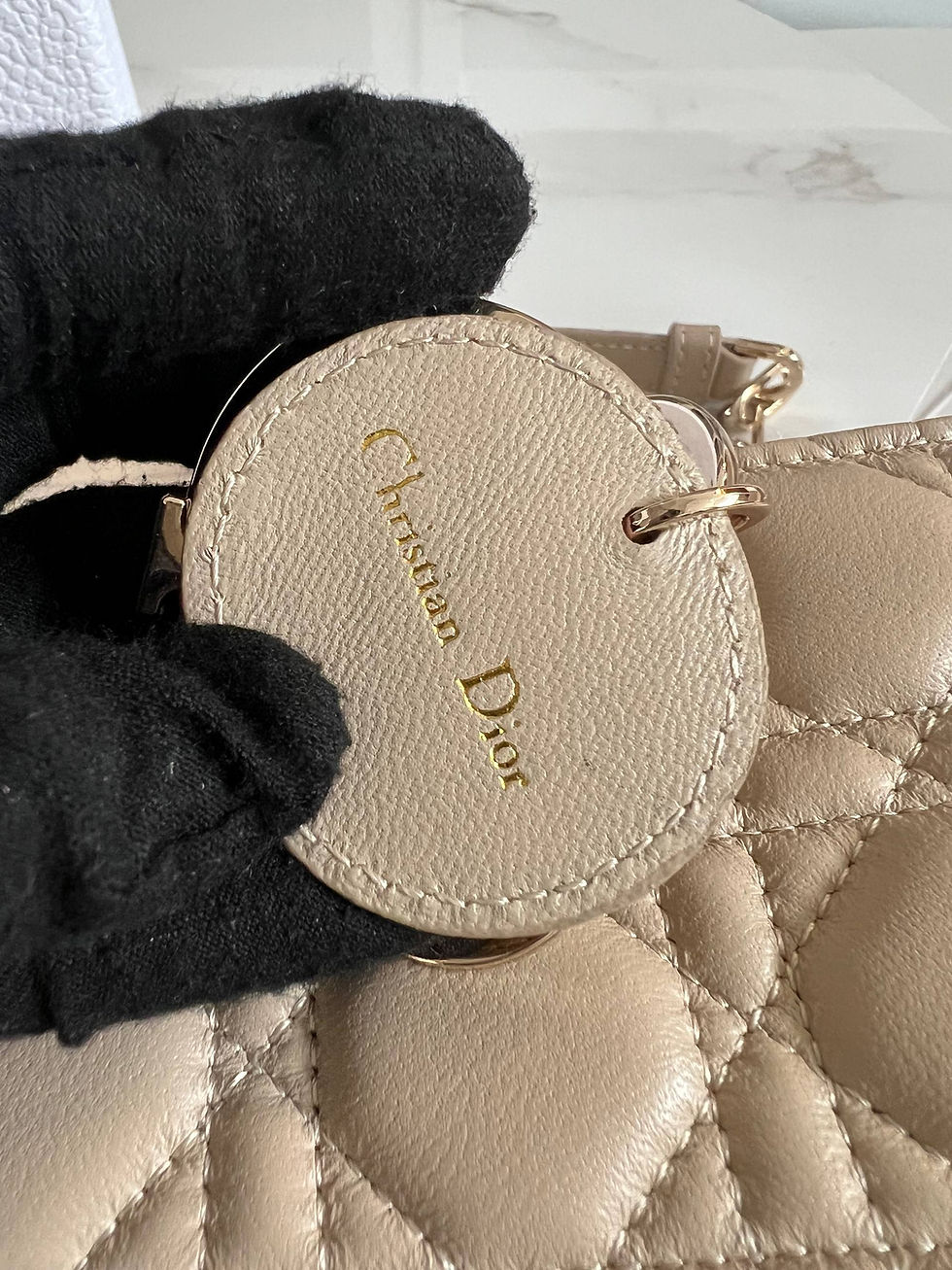 Thumbnail: Lady D-Joy Bag Beige