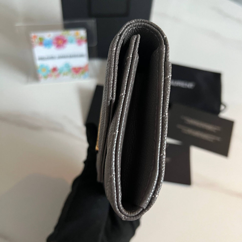 Thumbnail: Compact Wallet Gray GHW