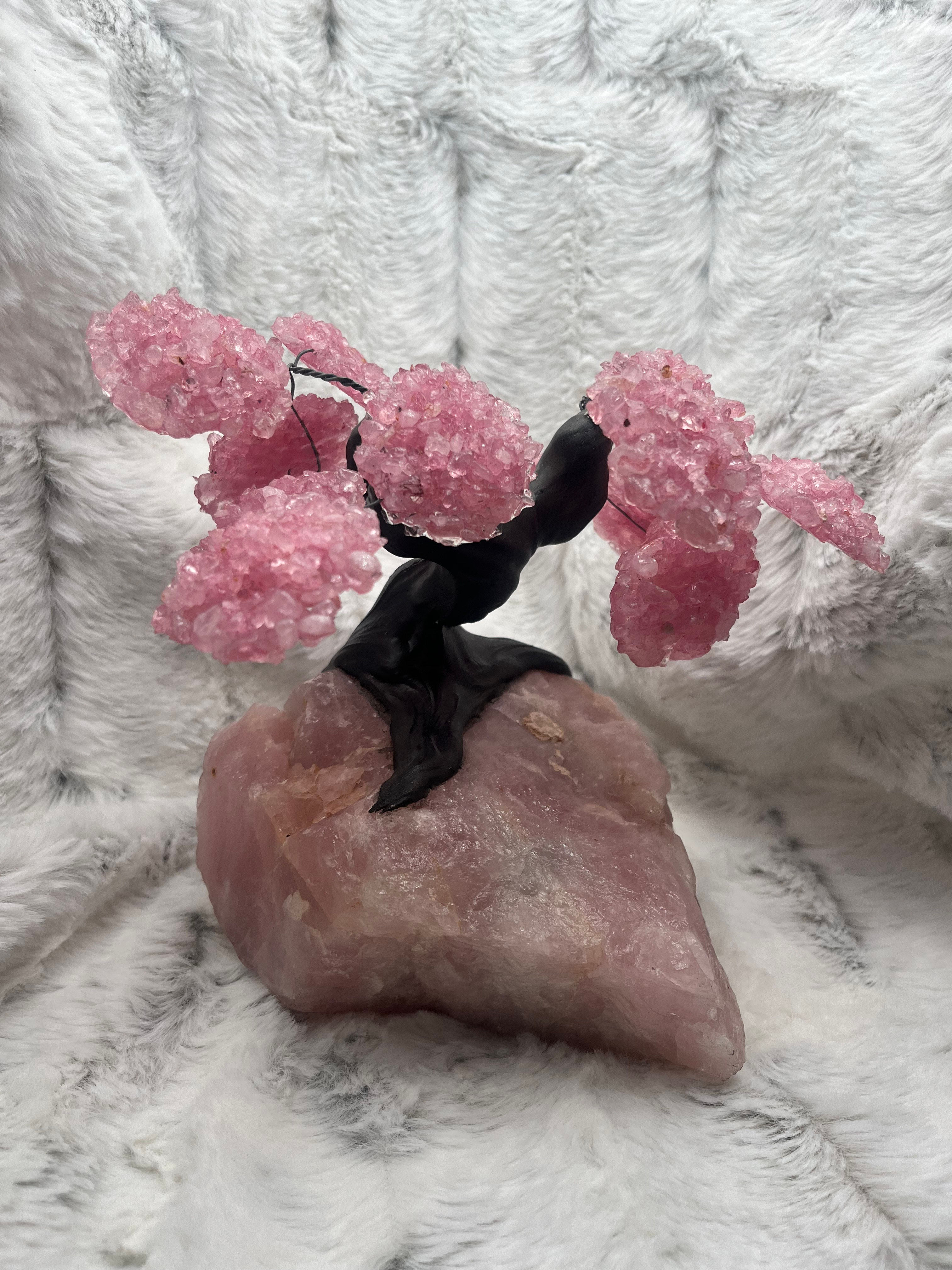 Rose Quartz Tree