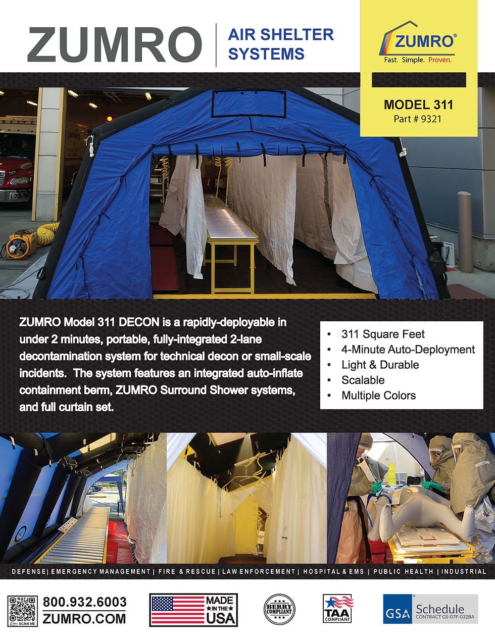 Thumbnail: ZUMRO Model 311 Decon System