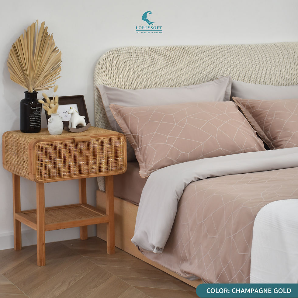 Thumbnail: Duvet Cover: Crystal Collection - Morning Grey