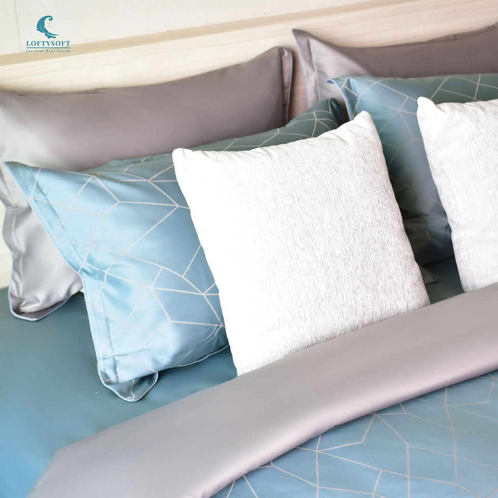 ภาพขนาดย่อ: ผ้านวม ปลอกผ้านวม Cotton Silk: Crystal Collection