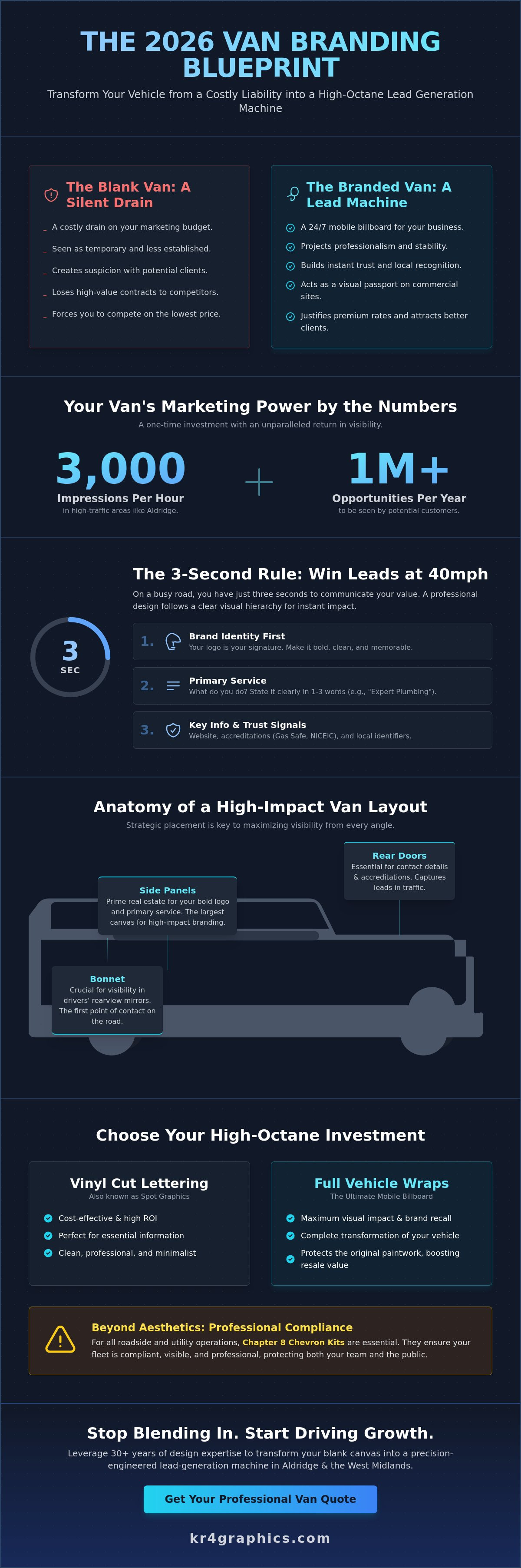 How to make my van look professional
