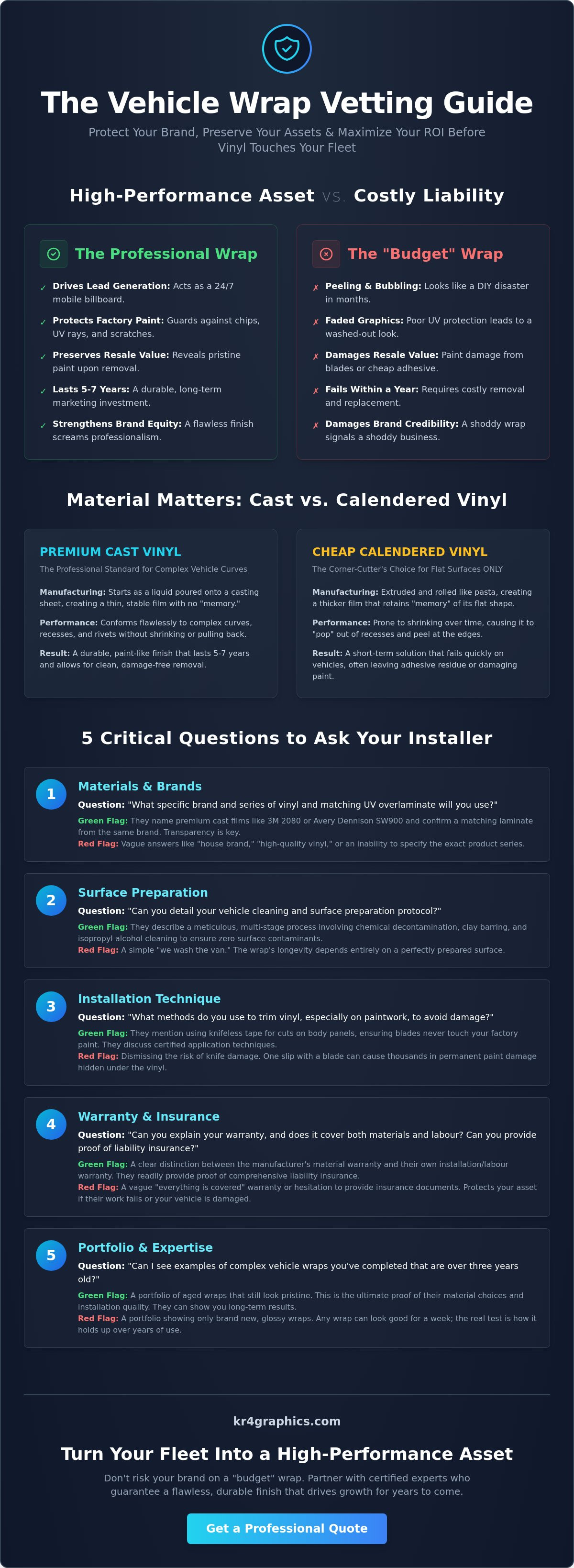 Questions to ask your vehicle wrapper