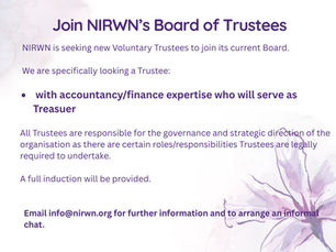 NIRWN seeks new Board Members