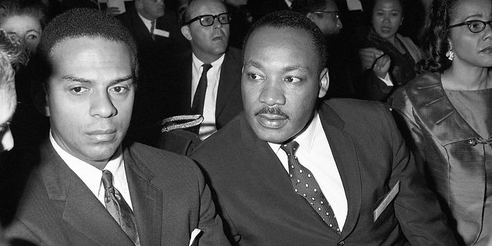 Martin Luther King and Andrew Young
