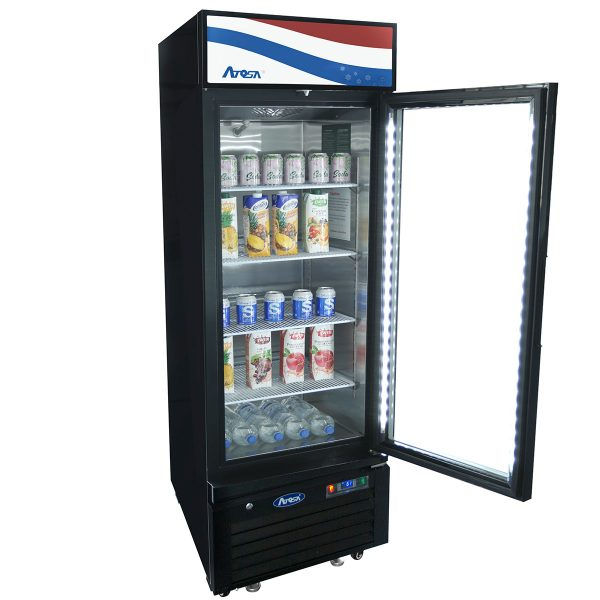 Thumbnail: 1-Door Glass Door Merchandiser Refrigerator - MCF8725GR