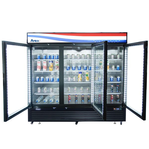 Thumbnail: 3-Door Glass Door Merchandiser Refrigerator - MCF8724GR
