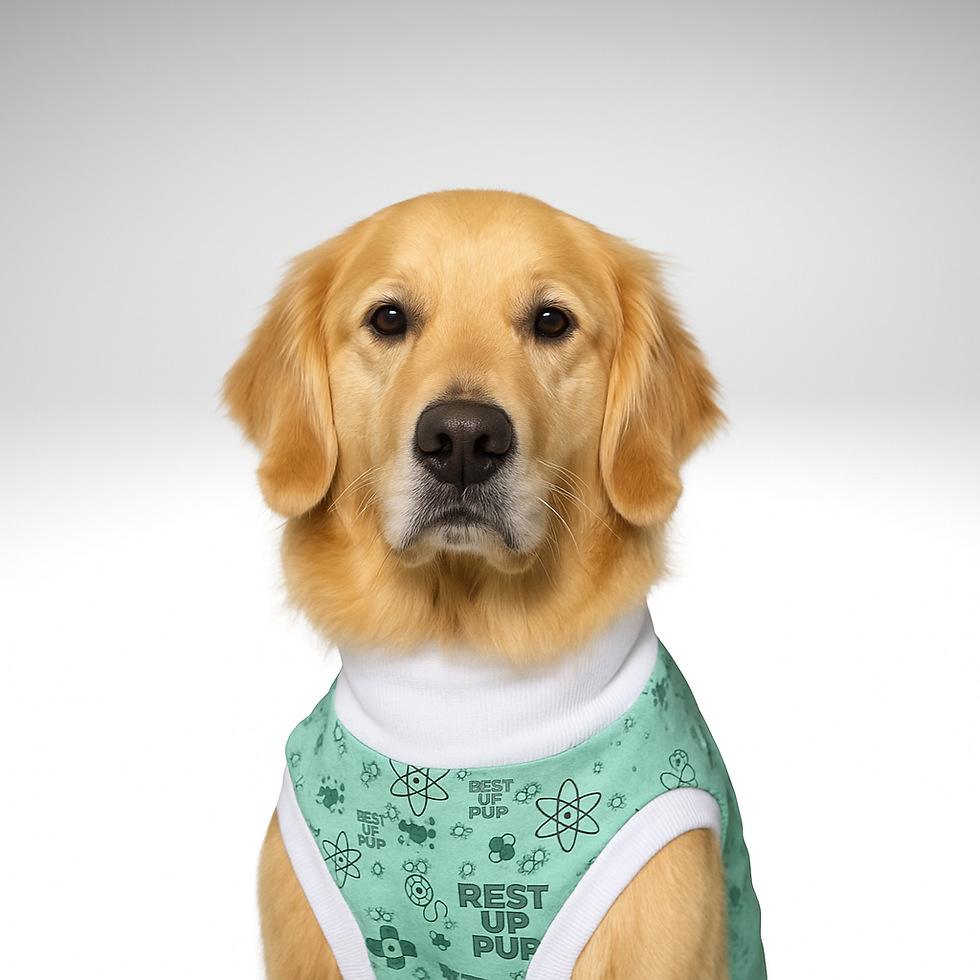 Golden Retriever Dog Surgery Suit Sterilization Recovery Garment