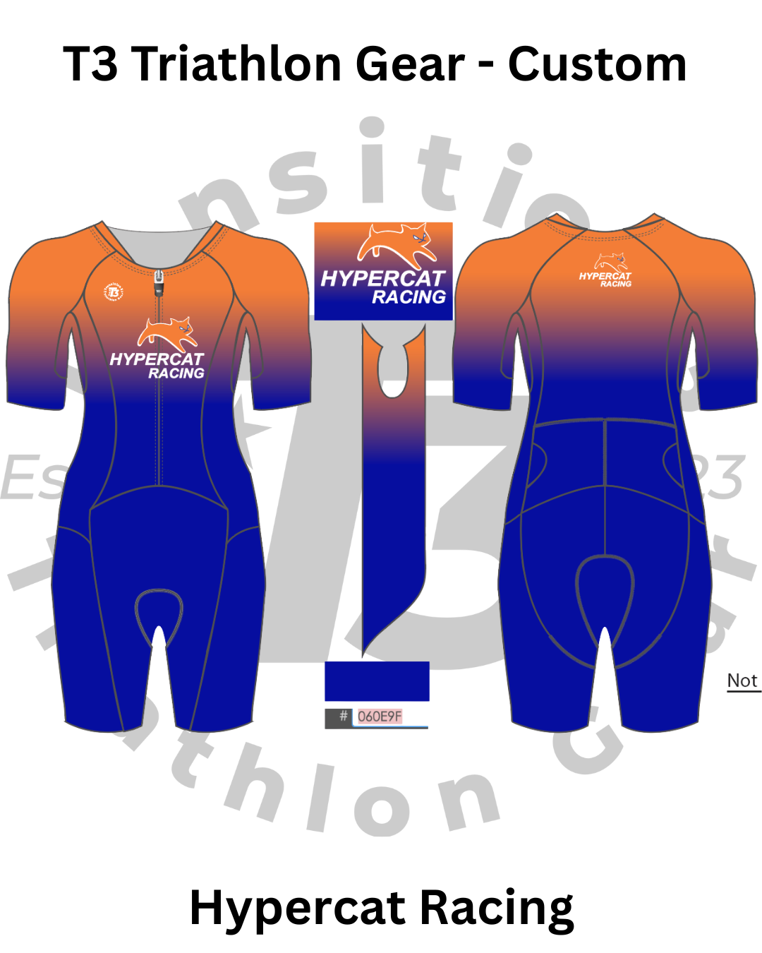 Hypercat Racing Elite Short Sleeve Tri Kit