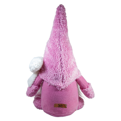 Pempe Şapkalı Aşk Cücesi Figürü - Sevgililer Günü Hediyesi - Arka Görünüm