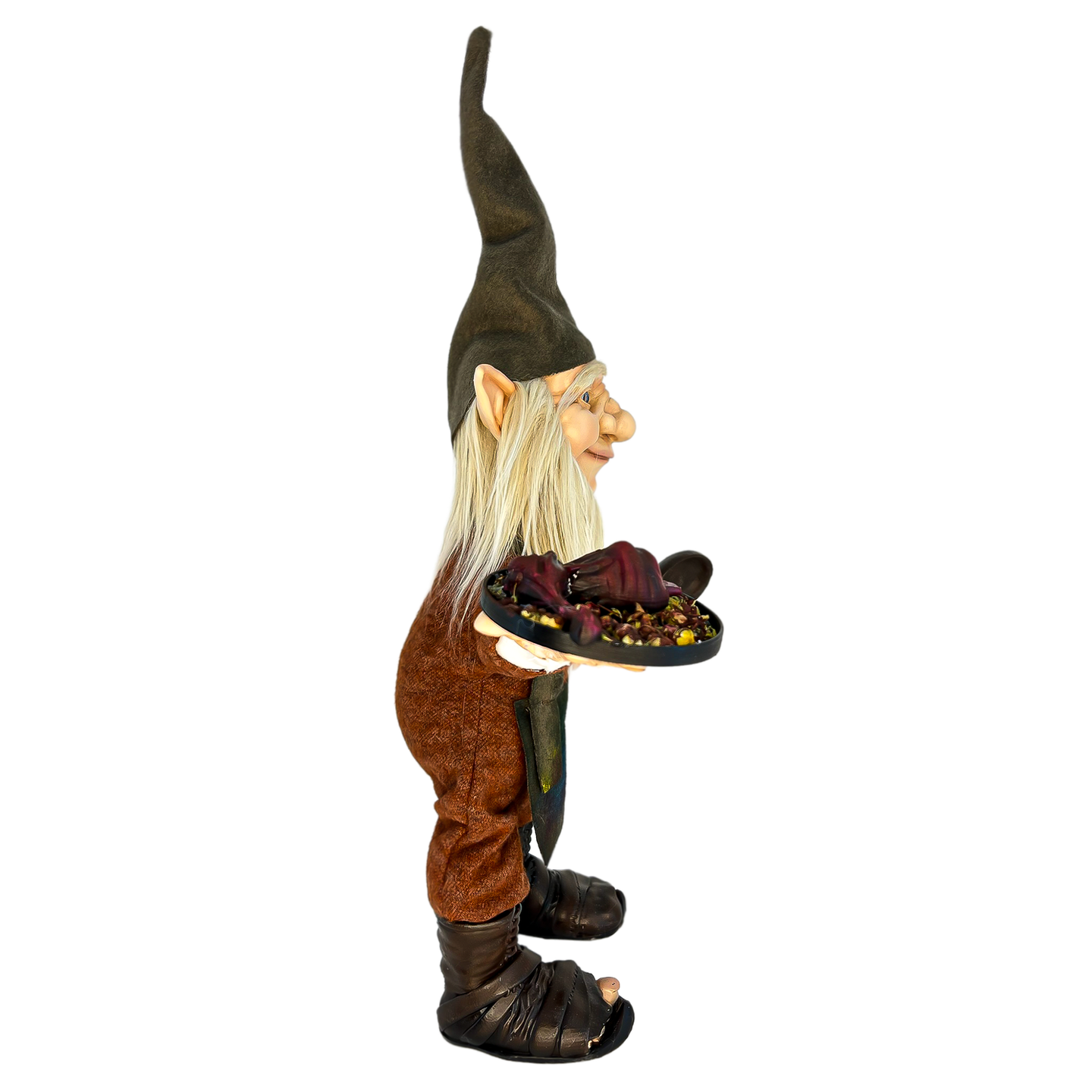 Siyah Şapkalı Aşçı Cüce Figürü - Sağ Görünüm