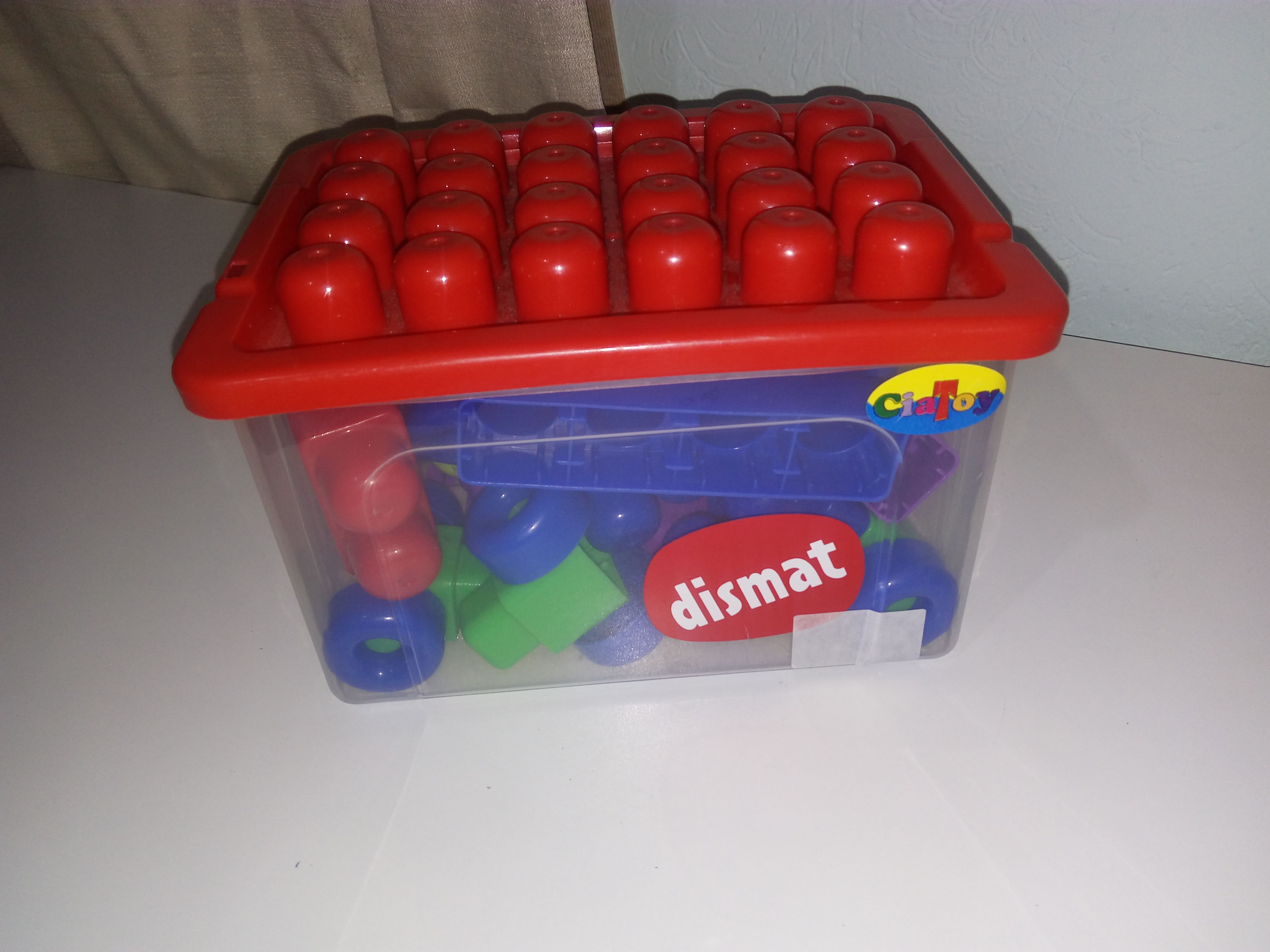 Vendido! Caixa de Blocos Dismat Toys