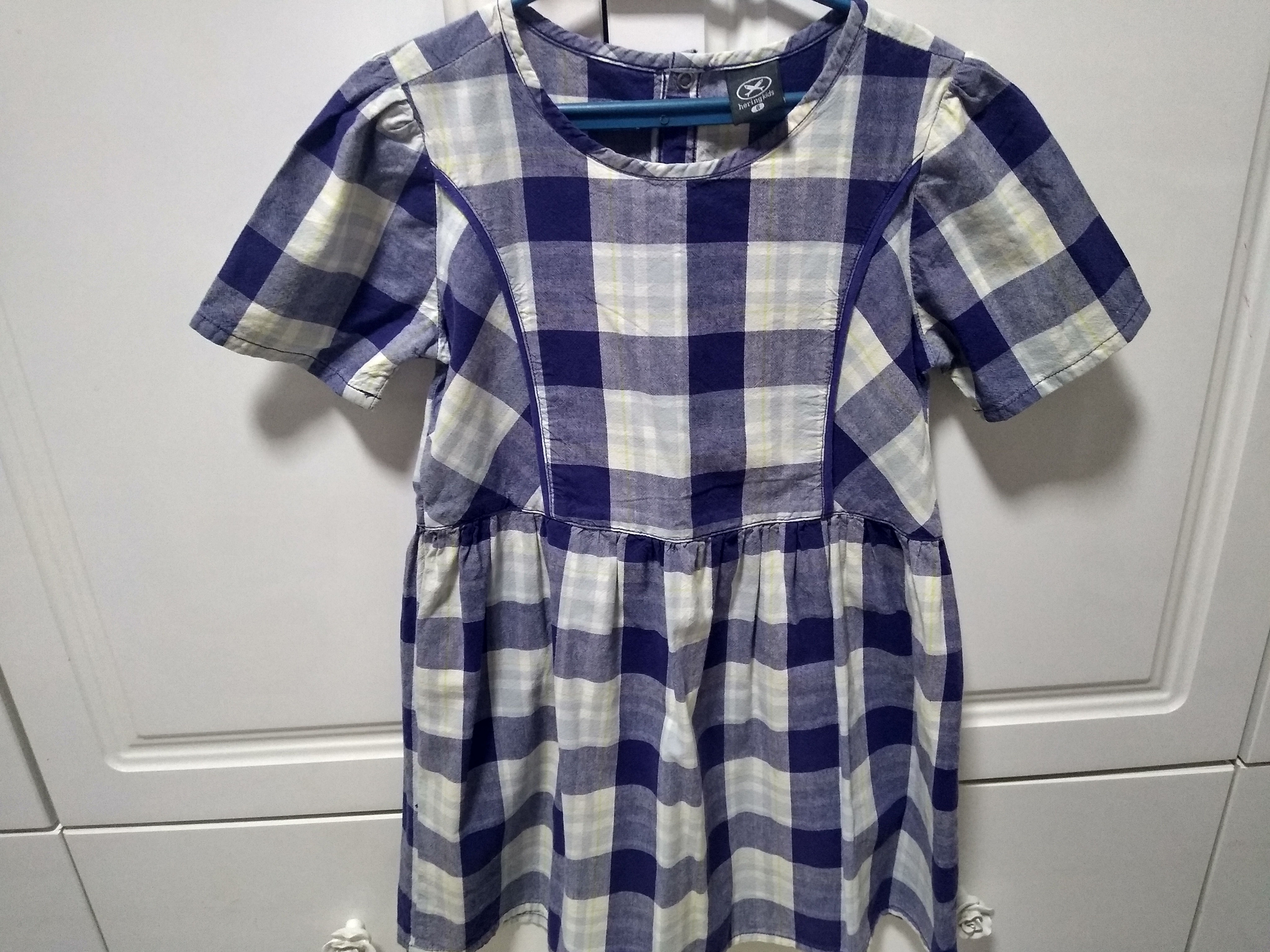 Vestido Hering xadrez