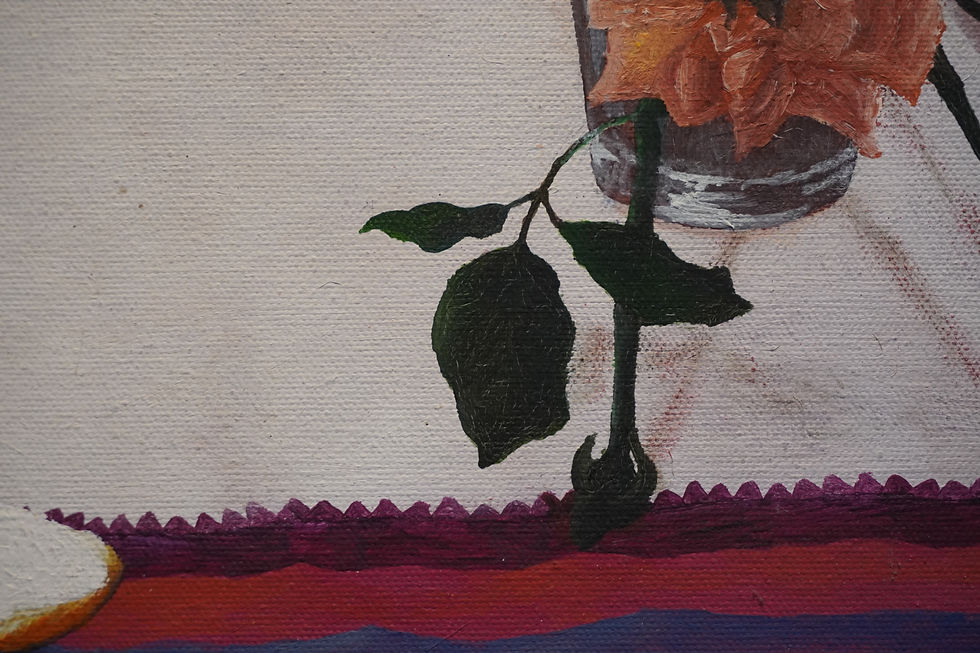 Thumbnail: leaves in still life with alzheimers number 1