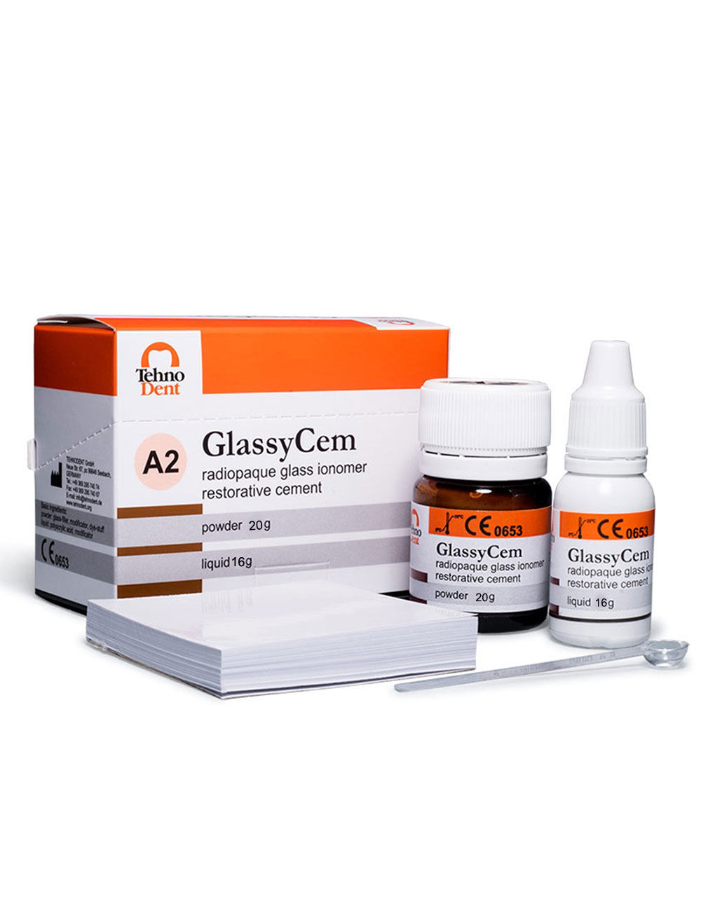 Glassycem (Glass ionomer restorative cement)