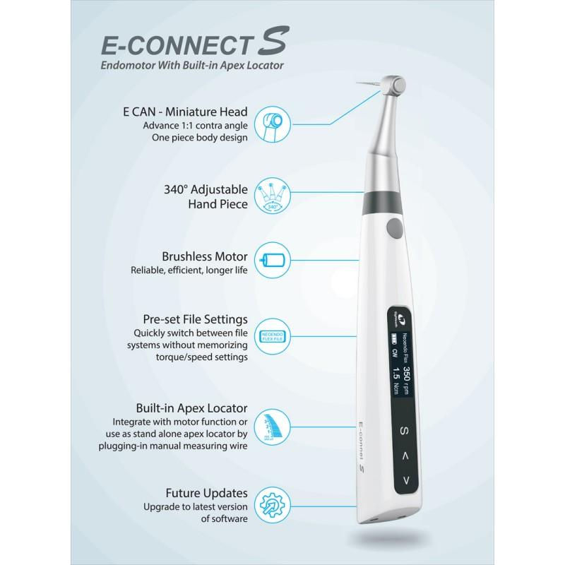 Thumbnail: E-CONNECT S Endo Motor With Built-in Apex Locator