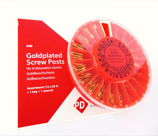 Gold Plated Screw Posts