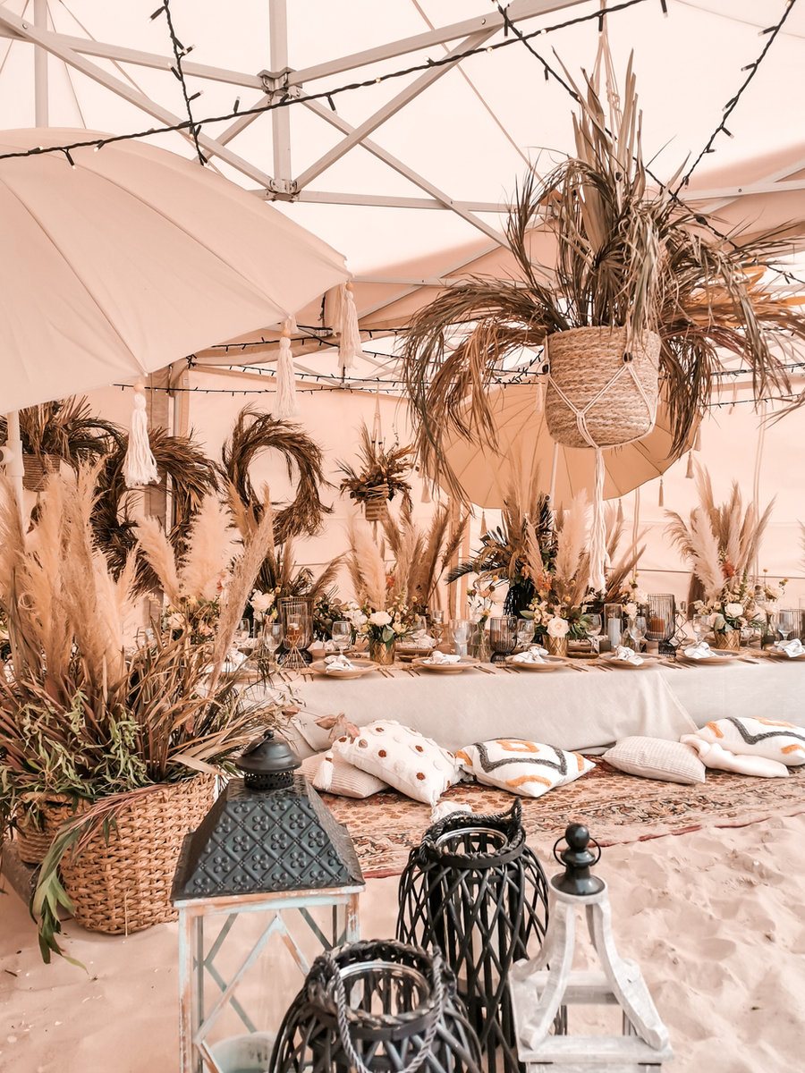 Boho — pasākuma noformējums, Šarmants