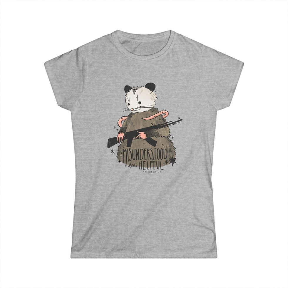 Thumbnail: Misunderstood But Helpful T-Shirt : Women's Sizing