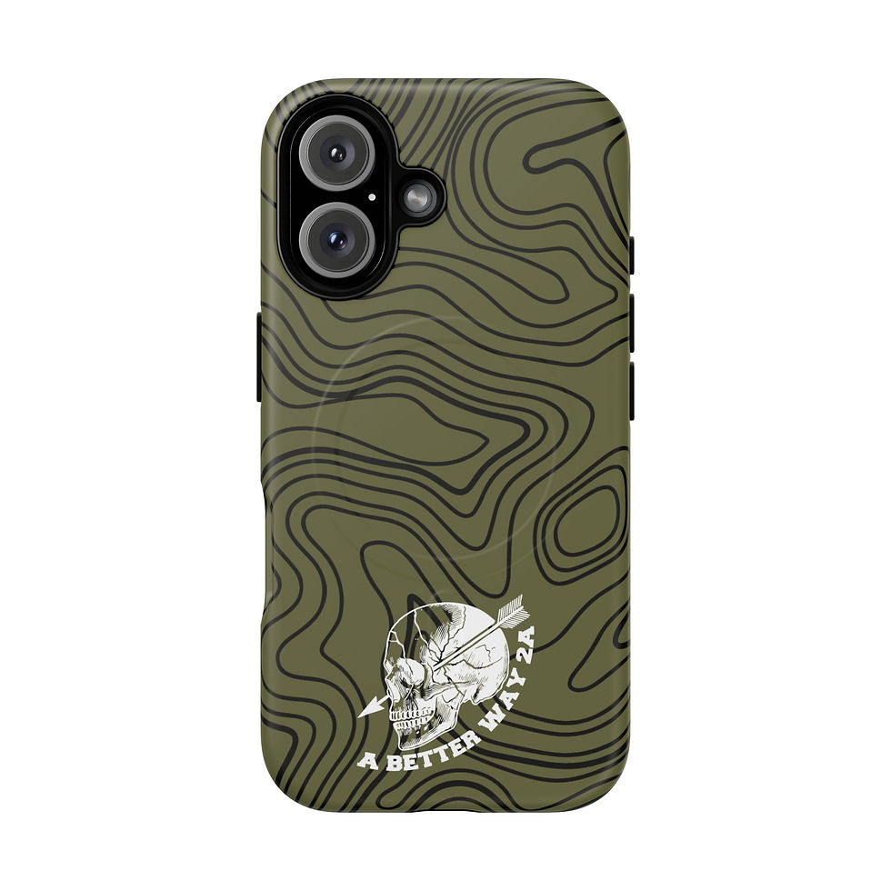 Thumbnail: Topo Green iPhone Case