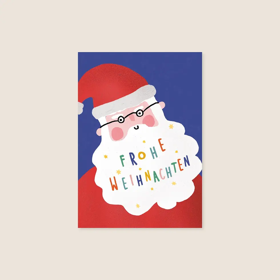 Postkarte // Samiklaus Frohe Weihnachten