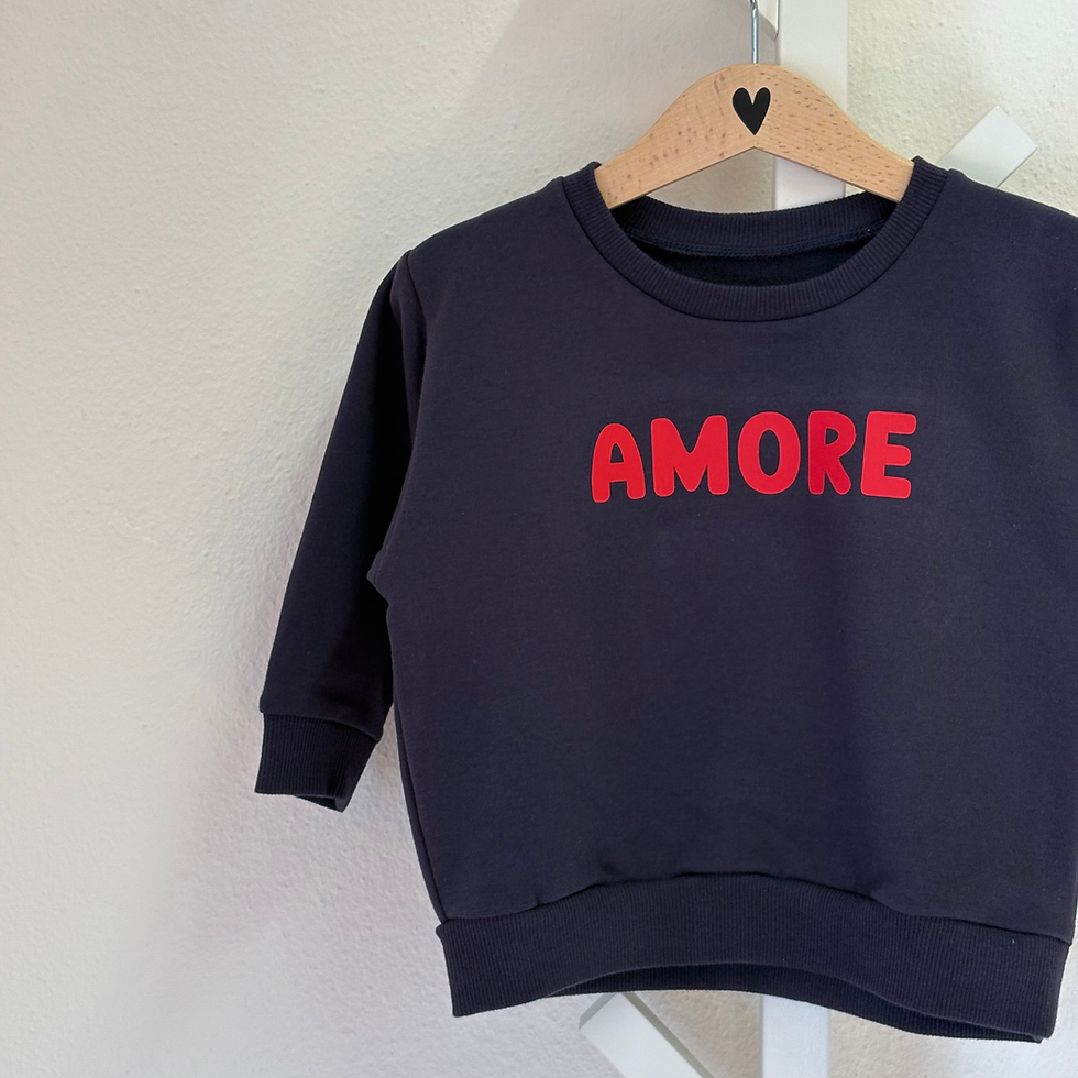 Pullover // Uni - nachtblau - AMORE