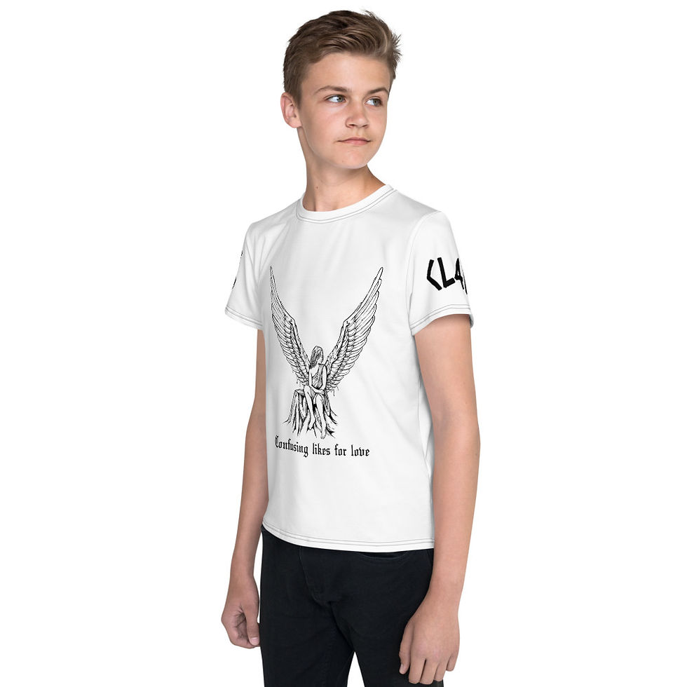 Thumbnail: Youth crew neck t-shirt