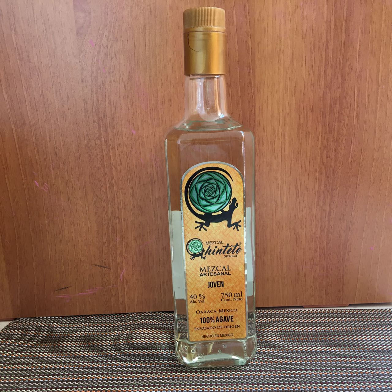 MEZCAL OAXACA. CHINTETE BLANCO. CASA CHAGOYA