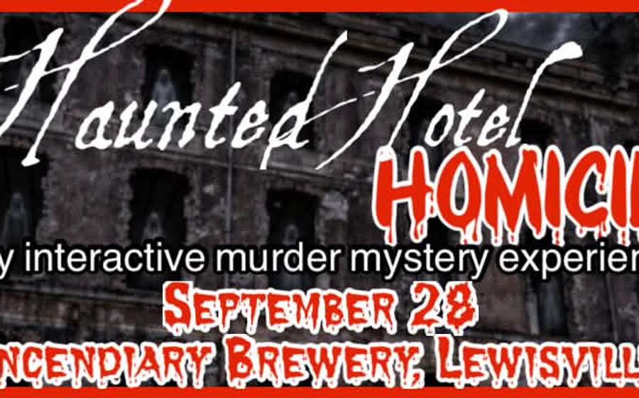 Haunted Hotel Homicide promotional artwork