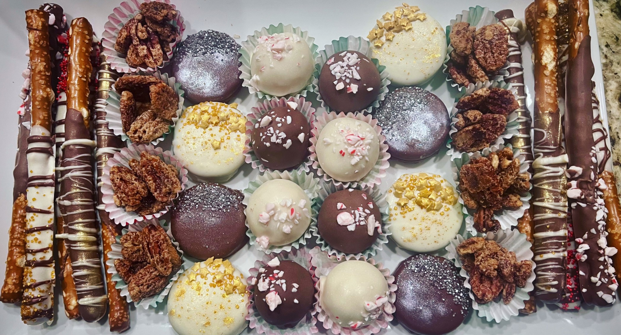 Arranged Food and Objects