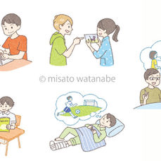 中学生の教材『整理と対策』（明治図書様）