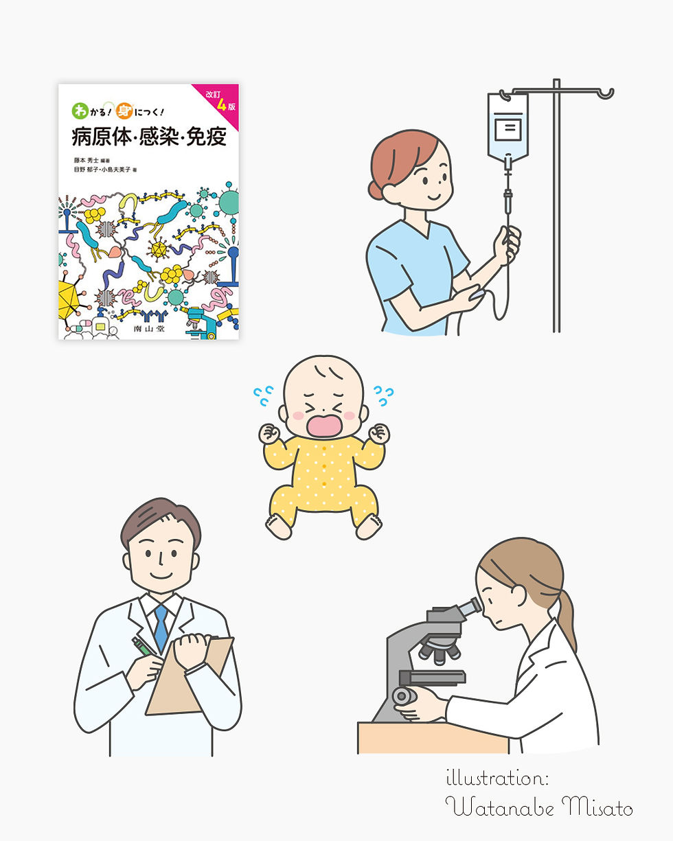 わかる！身につく！ 病原体・感染・免疫（南山堂様）