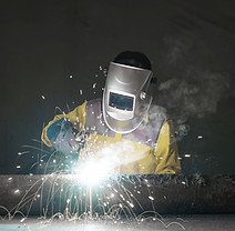 Welder At Work