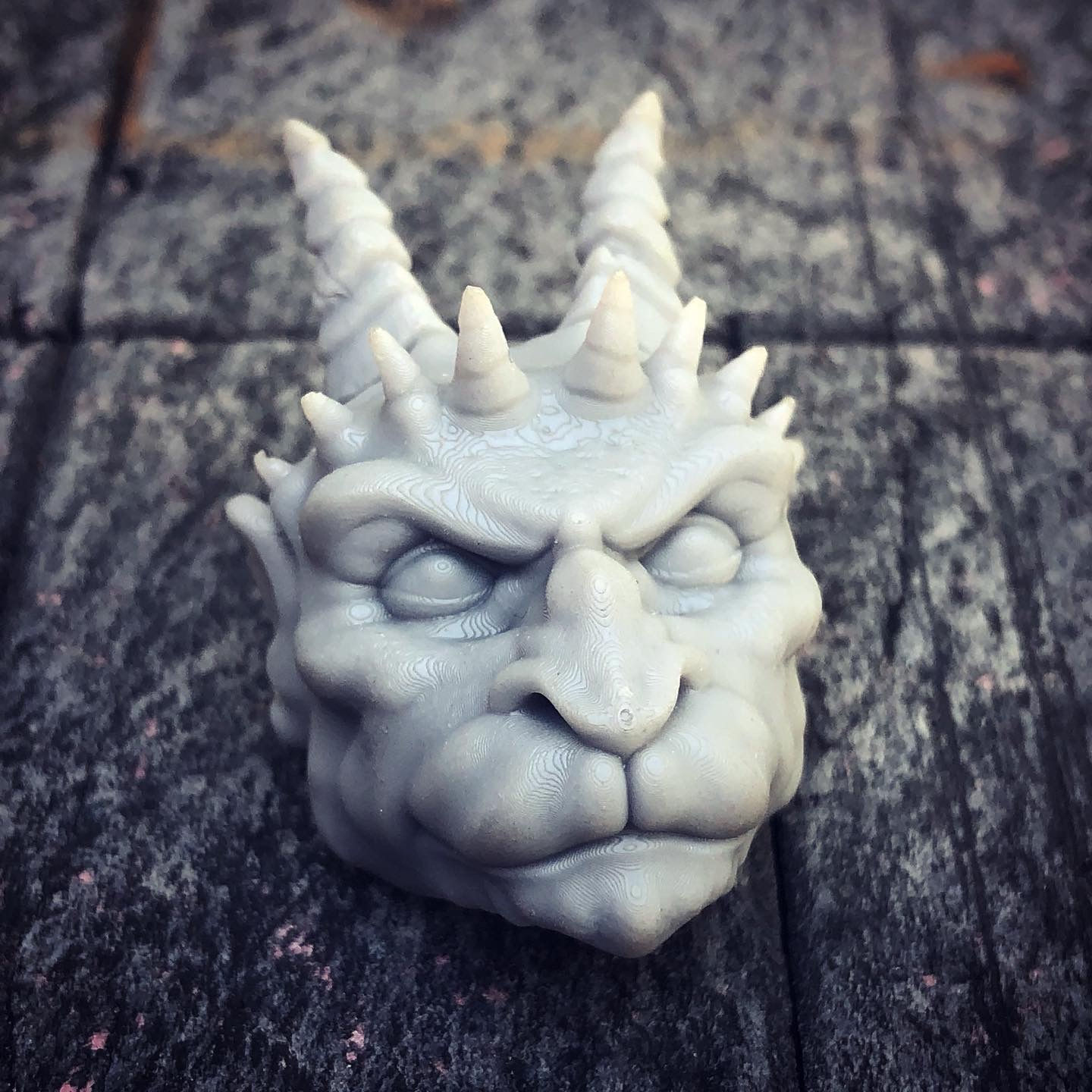 Gargoyle Head, Stryge - Unpainted