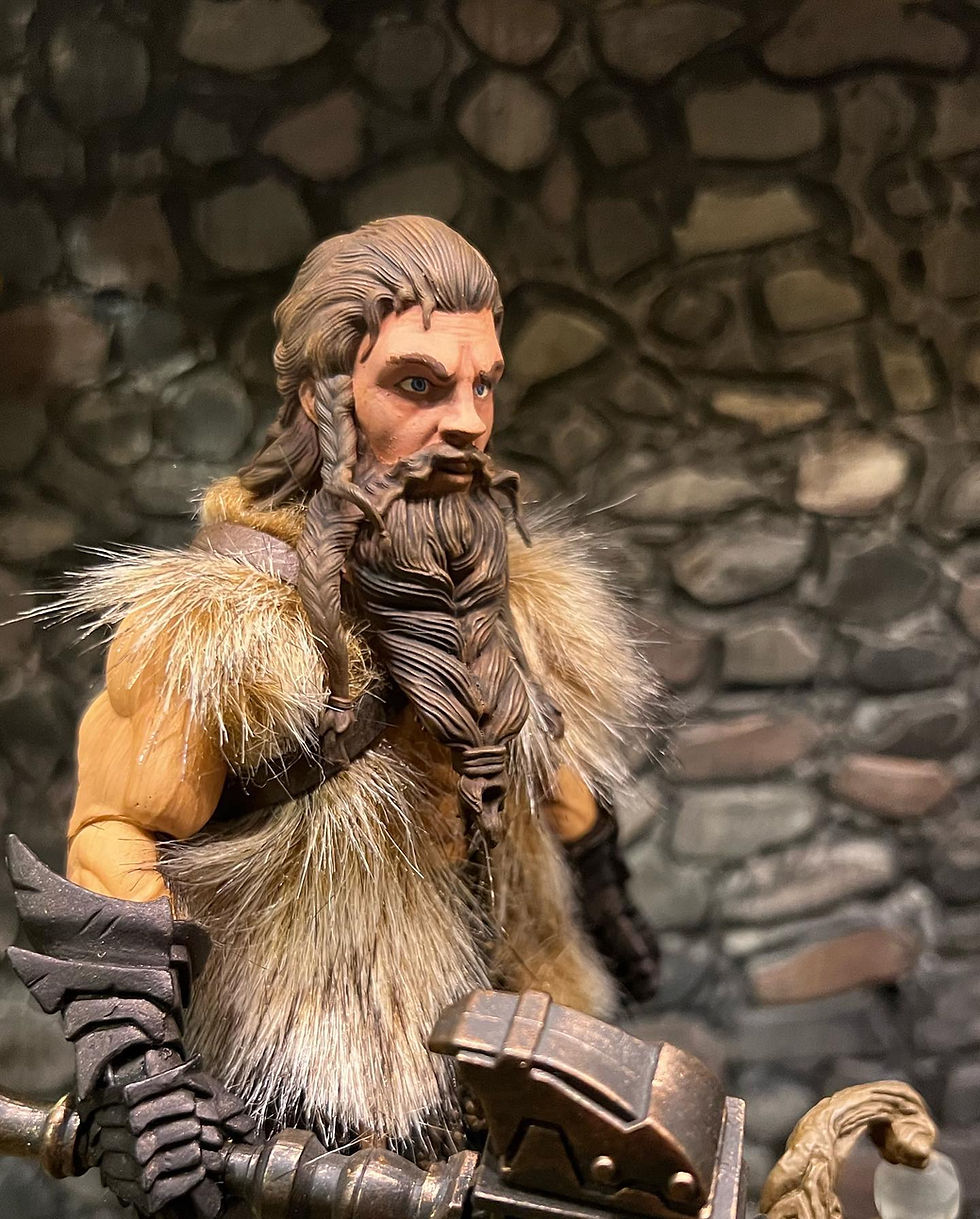 Thumbnail: Bear Warden Head Only - Unpainted