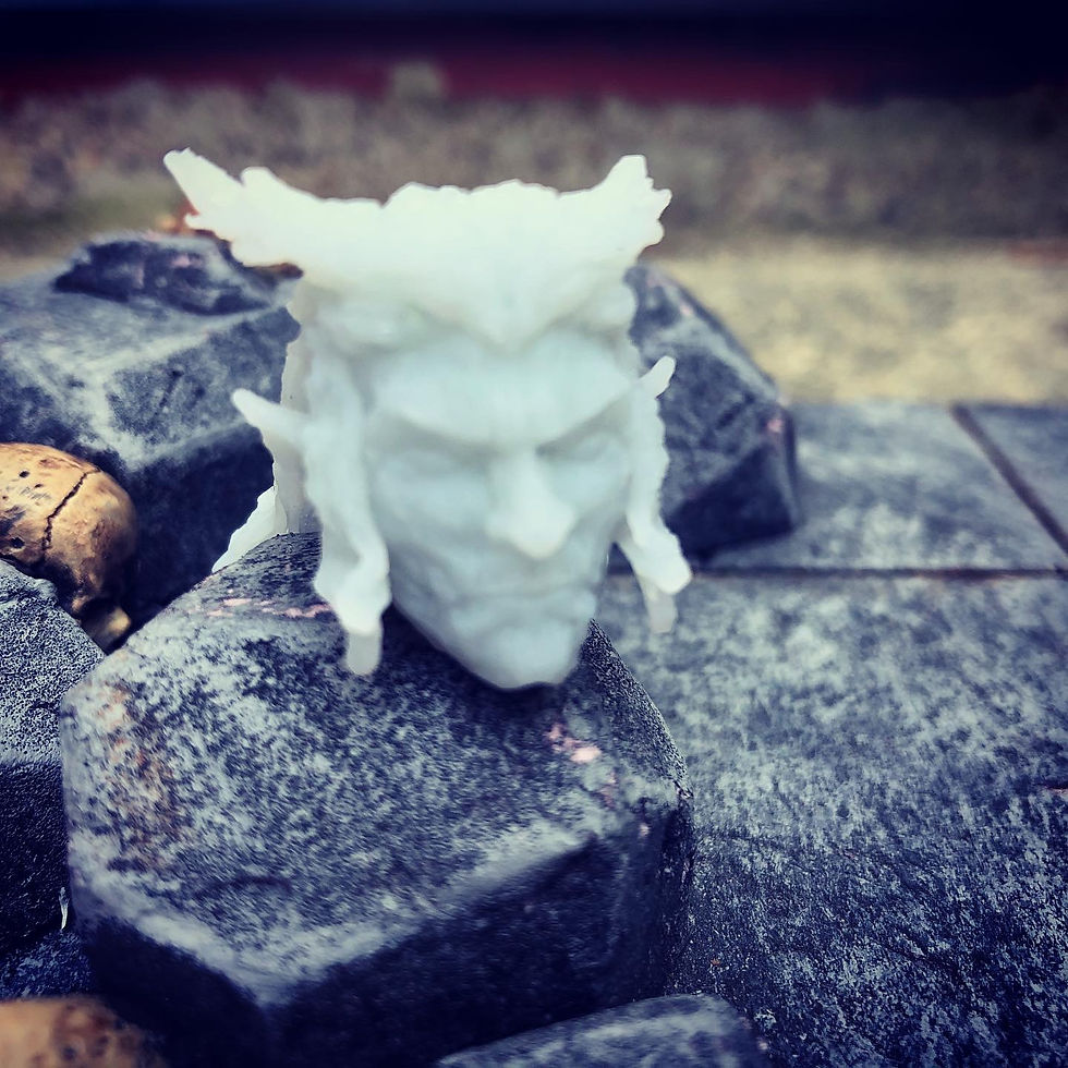 Wood Elf Head - Unpainted