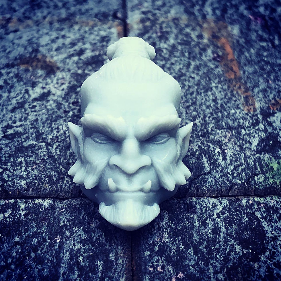 Thumbnail: Djinn Head - Unpainted