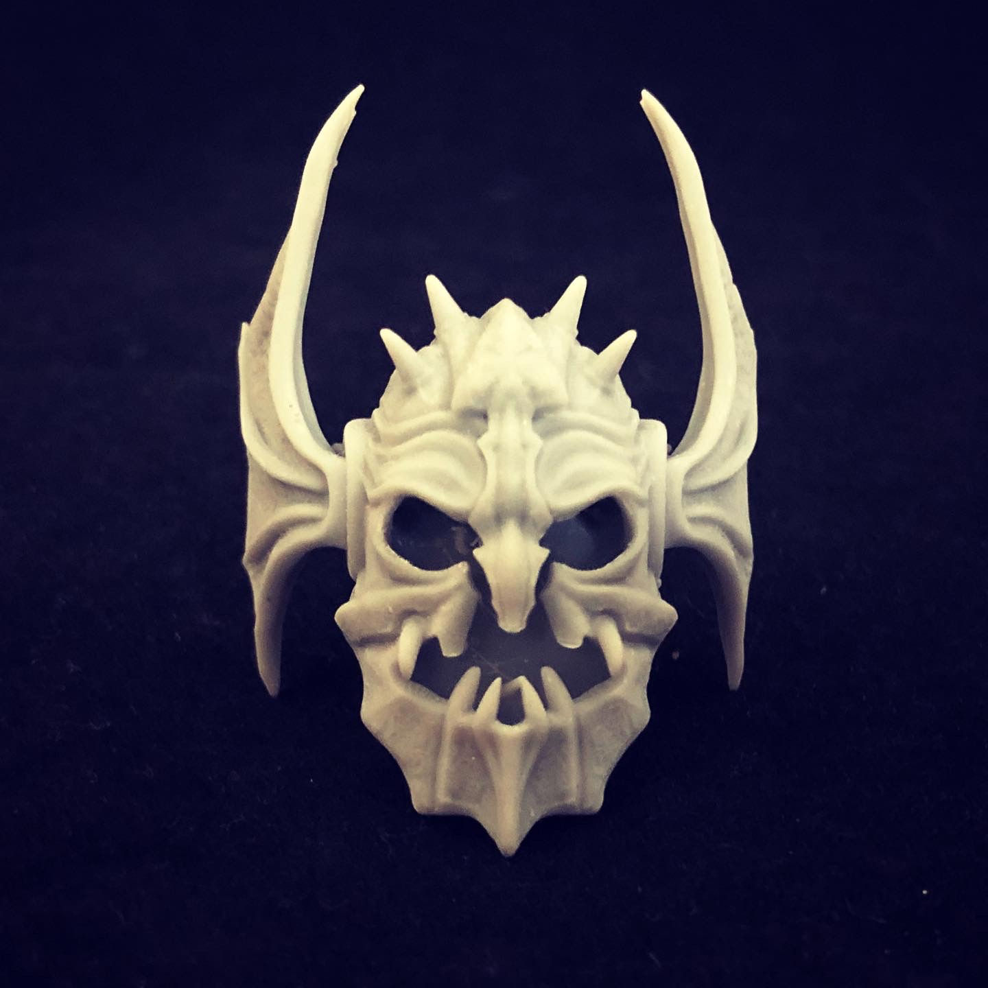 Dread Knight Helmet Head - Unpainted