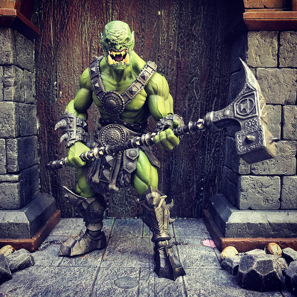 Thumbnail: Ogre Hammer Weapon Topper - unpainted