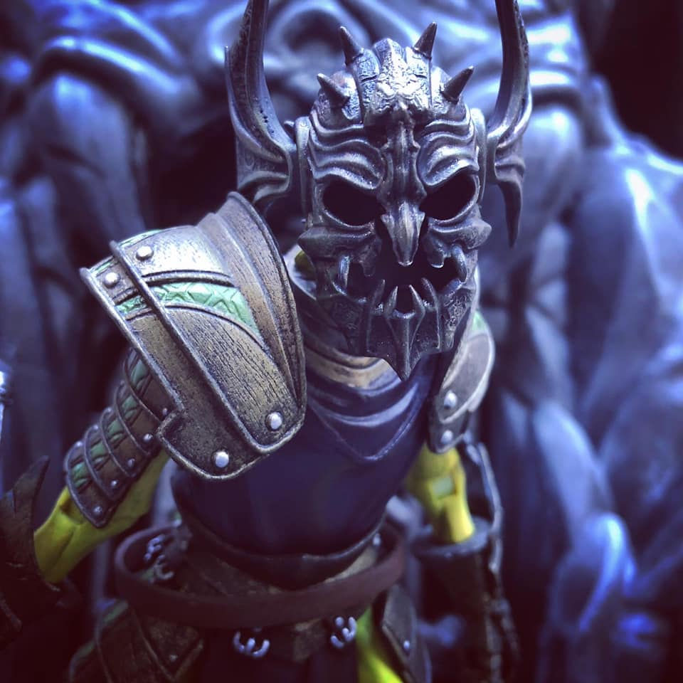Thumbnail: Dread Knight Helmet Head - Unpainted