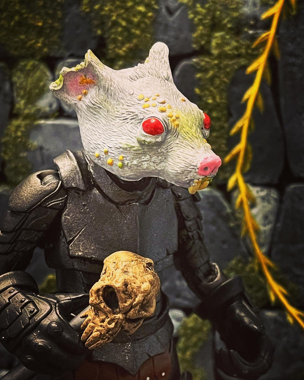 Thumbnail: Dead Mouse Head - Unpainted