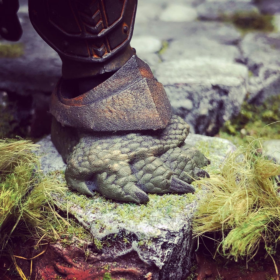 Thumbnail: Turtle "Akupara" Feet - Unpainted