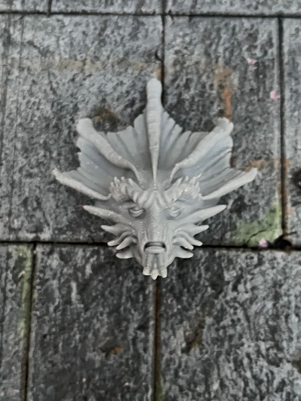 Sea King Head - Unpainted