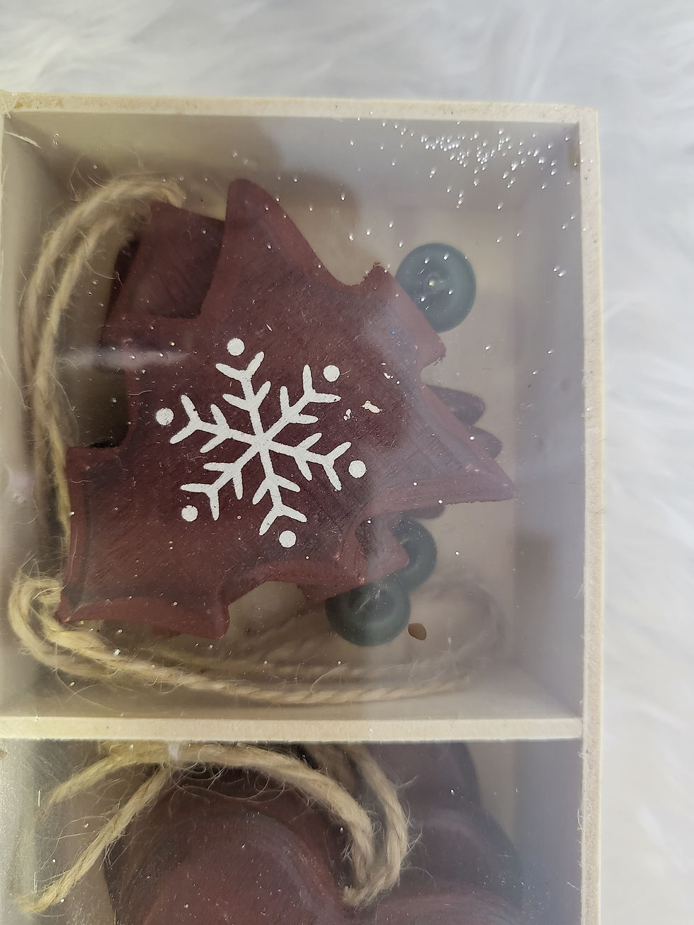 Thumbnail: Set of 12 Wooden Decs
