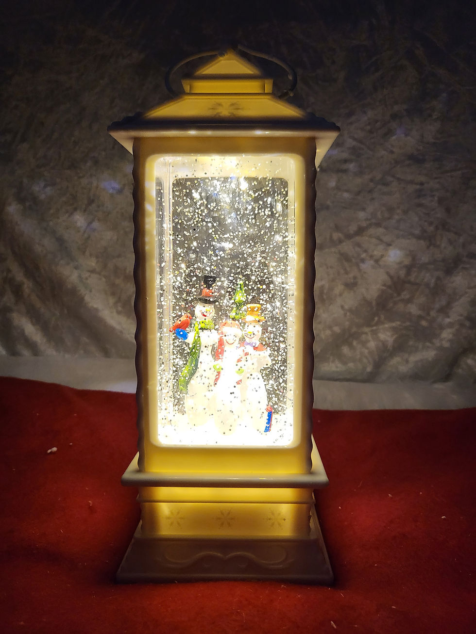 Thumbnail: Decorative LED Snowman Lantern